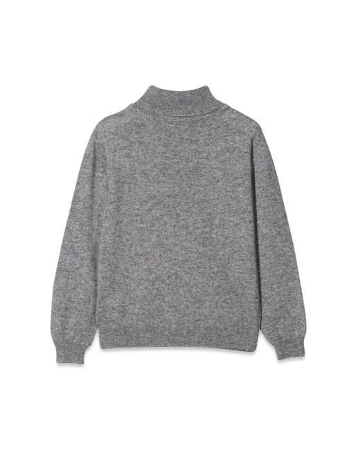 Fay Gray Crew Neck Sweater