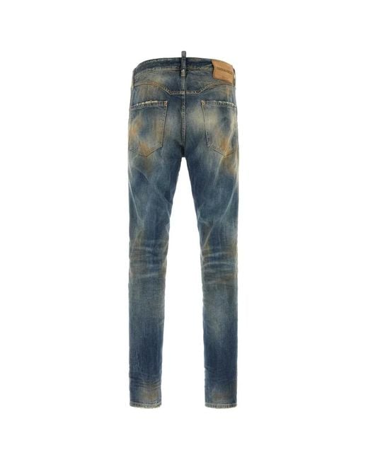 DSquared² Blue Teddy Jean for men