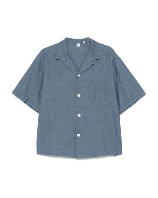 Aspesi Blue Jarvis Shirt for men