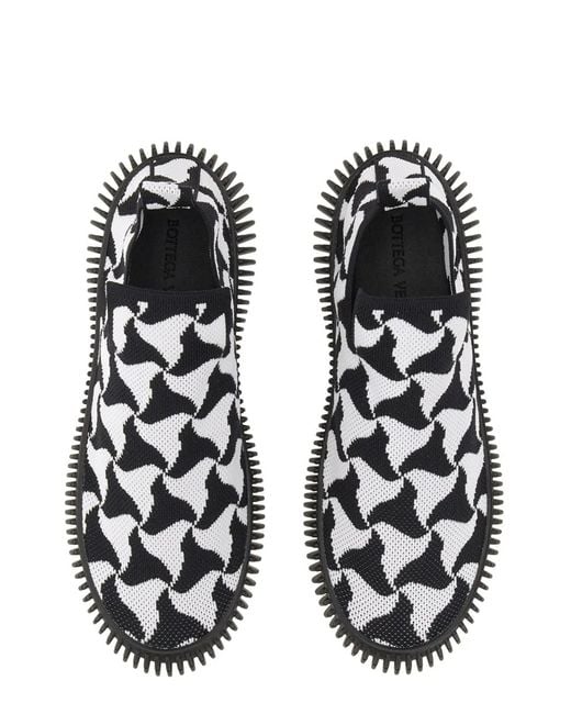Bottega Veneta White "Ripple" Sneaker for men