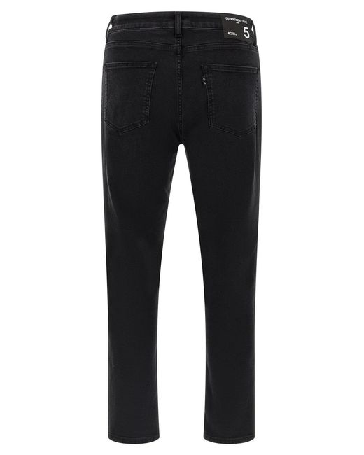 Department 5 Black 'Drake' Jeans for men
