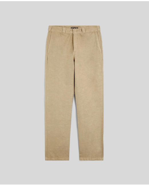 Aspesi Natural Pantalone Adrien for men