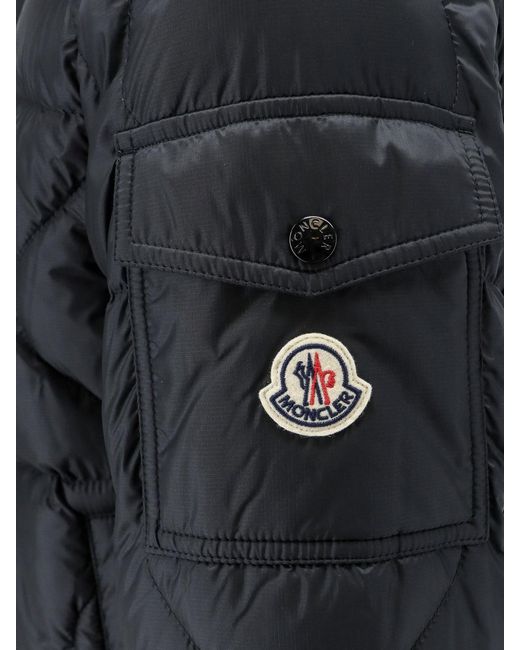 Moncler Black Asurel Jacket for men
