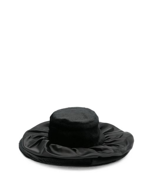 Junya Watanabe Black Designer Knit Hat