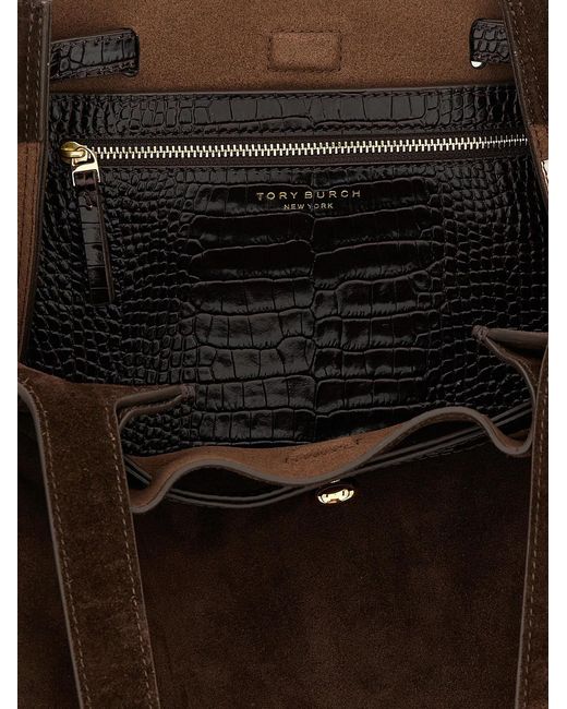 Tory Burch Brown 'Romy' Shopping Bag