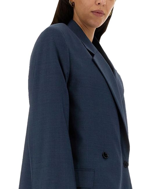 Acne Blue Wool Jacket