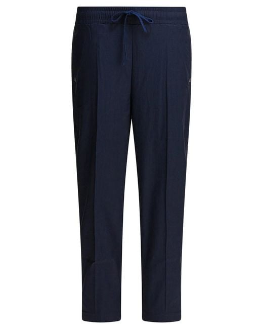 Altum Blue Elastane Trousers for men