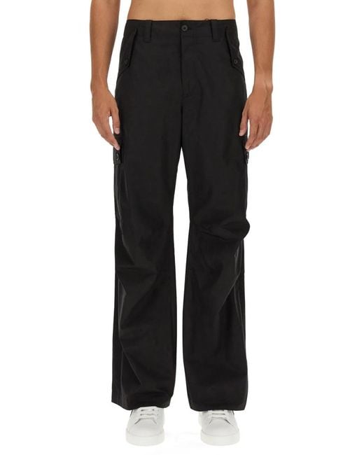 Dolce & Gabbana Black Dolce & Gabbana Roma Pants for men
