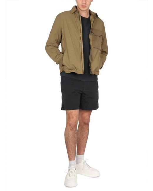 C P Company Blue Mid Layer Jacket for men