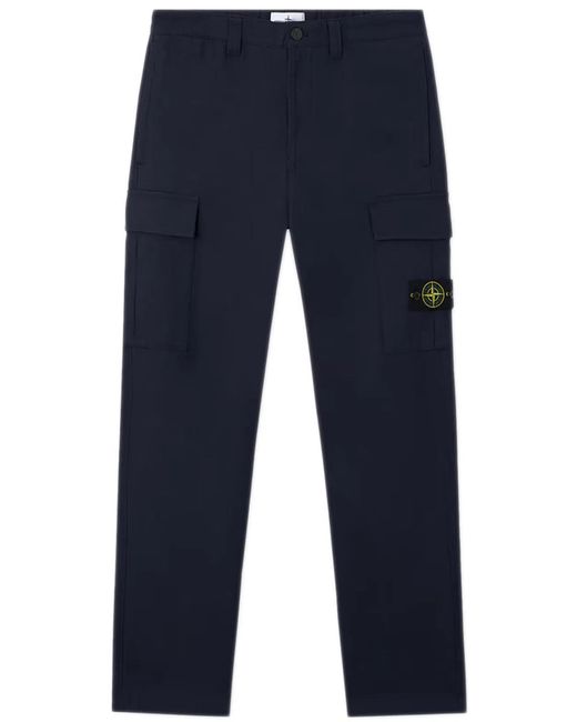Stone Island Blue 3100012 Panama Cotton for men