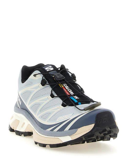 Salomon Blue 'Xt-6' Sneakers