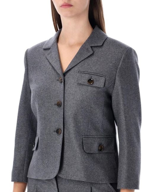 THE GARMENT Gray Mitch Fitted Jacket