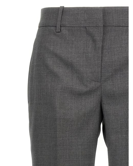 Ermanno Scervino Gray Wool Pants
