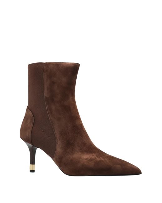 Furla Brown Aria Ankle Boot
