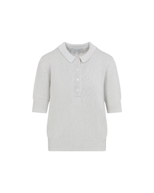 Studio Nicholson Gray Tolsa Paper Polo