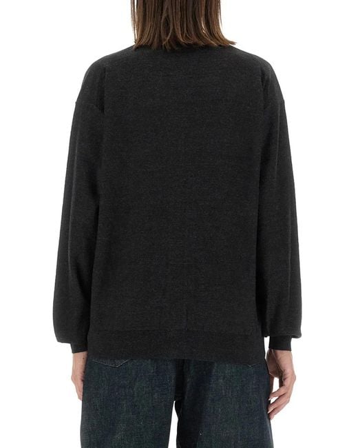 Lemaire Black "Twisted" Cardigan