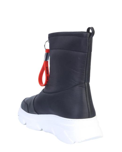 FWRD Blue Leather Boot