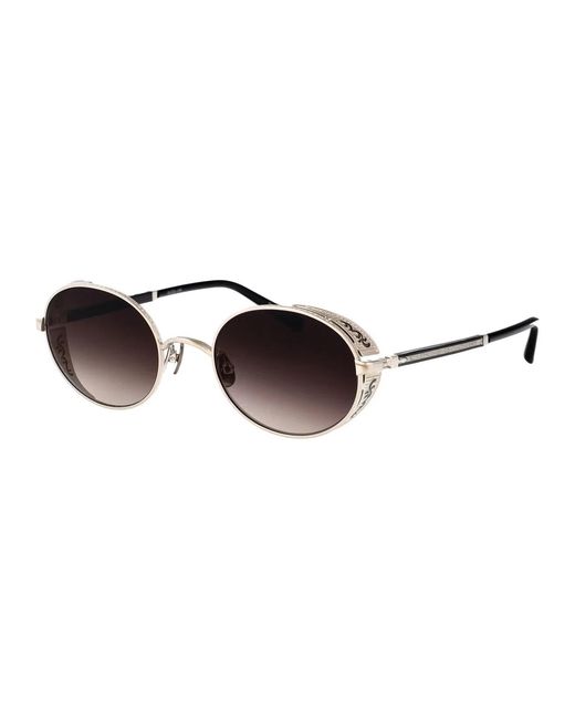 Matsuda Brown Palladium Smoke Gradient Titanium Sunglasses