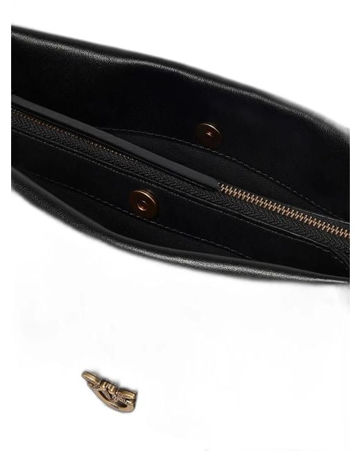 Pinko Black Leather Handbag