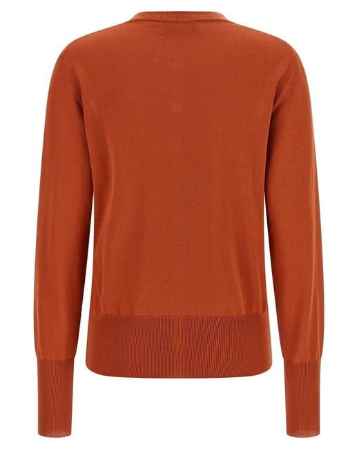 Vivienne Westwood Orange 'Bea' Cardigan