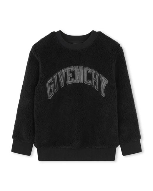 Givenchy Black Sweatshirt With Logo