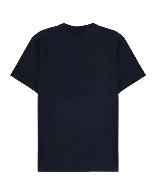 Belstaff Blue T-Shirt With Logo for men