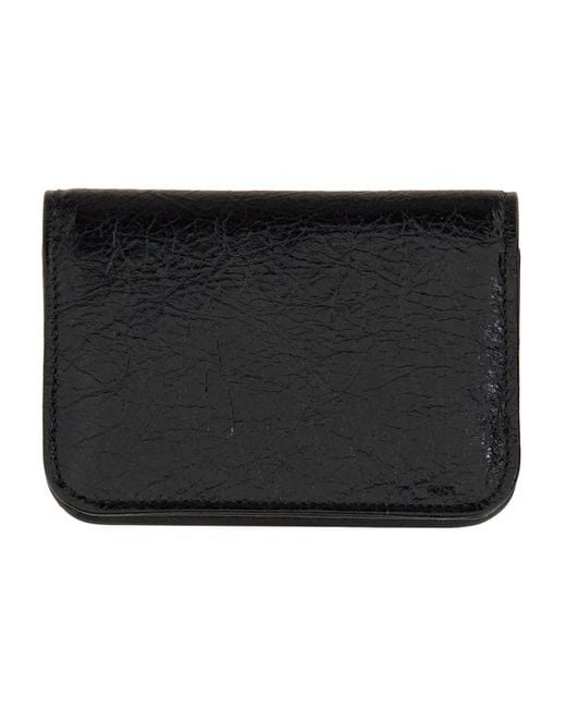 Balenciaga Black Card Holder Monk