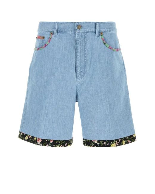Valentino Garavani Blue Bermuda for men