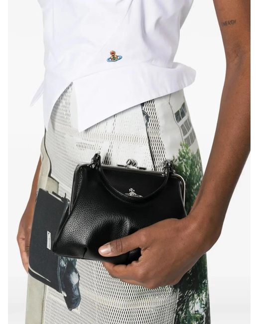 Vivienne Westwood Black Granny Frame Purse