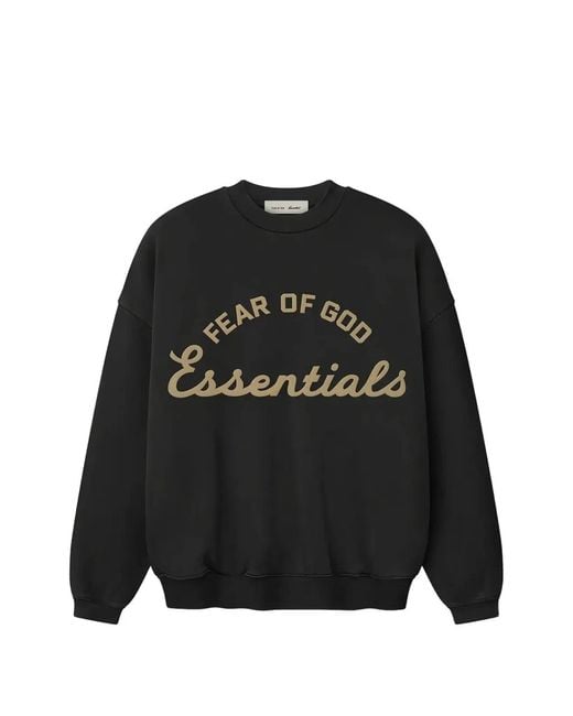Fear Of God Black Training 90's Crewneck Sweatpant for men