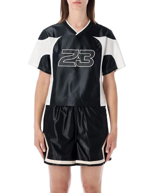 Nike Black Jordan Flight Mesh Top