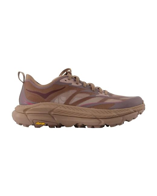 Hoka One One Brown U Mafate Speed 4 Lite Sneakers