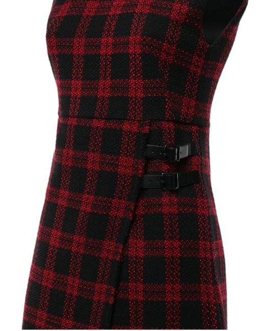 Pinko Red Polyester Dress