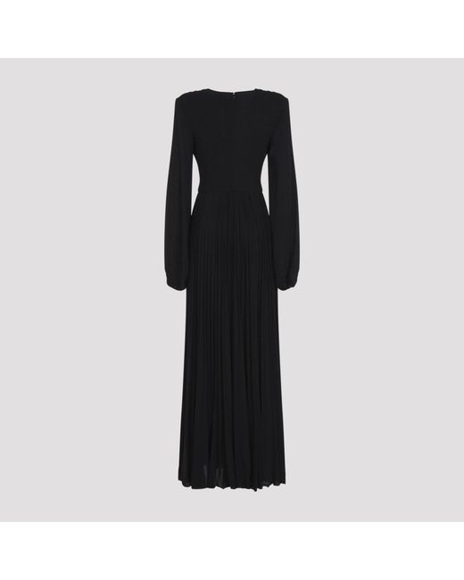 Elisabetta Franchi Black Mini Dress