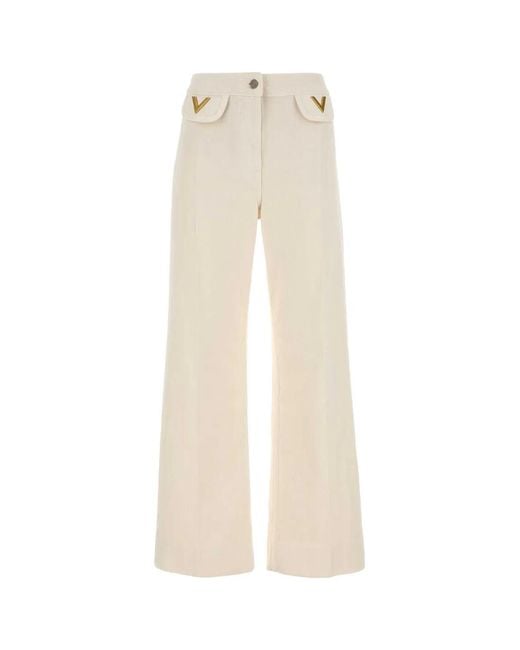 Valentino Garavani White Denim Bottoms
