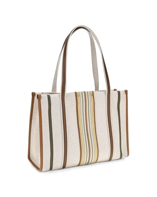 Chloé White Chloe Woody Loop Tote Bag