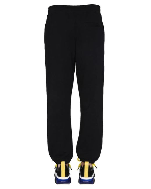 Moschino Couture Black Surf Jogging Pants for men