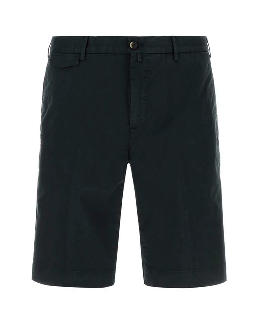 PT Torino Black Bermuda for men