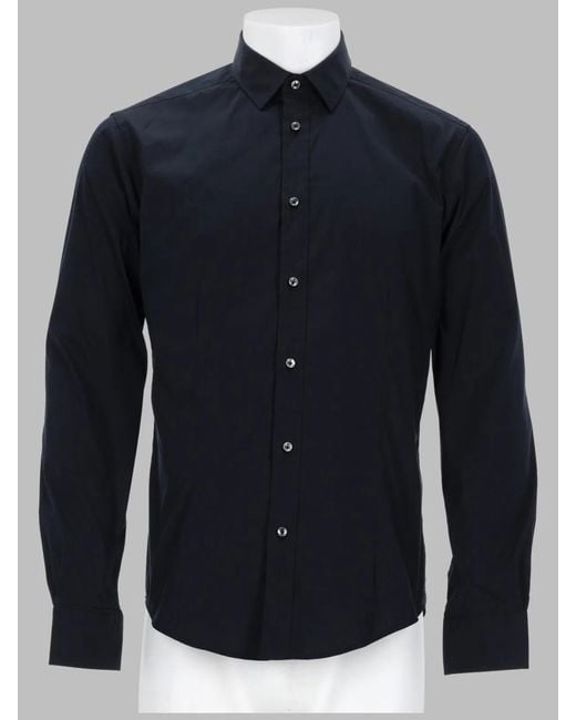 Brian Dales Blue Camicia for men