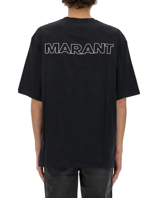 Isabel Marant Black Guizy T-Shirt for men