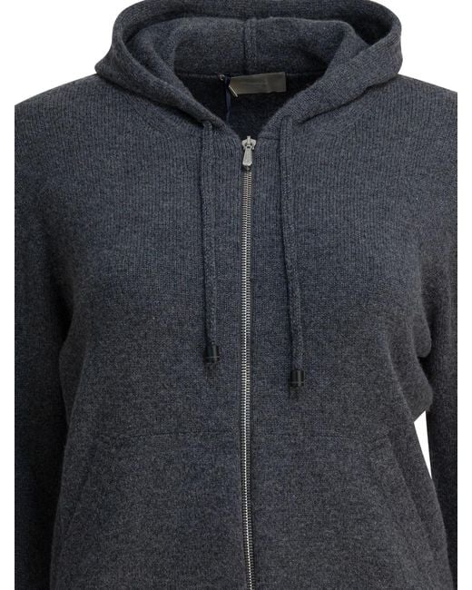 Drumohr Black Cashmere Knitwear