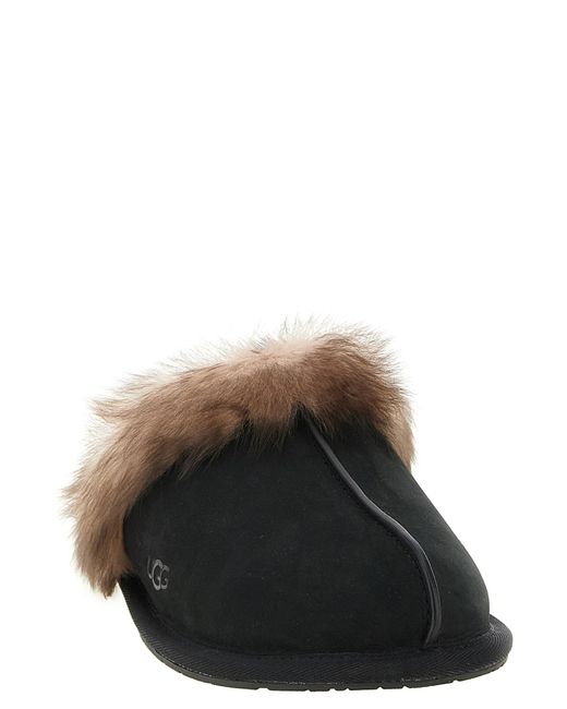 Ugg Black 'Scuffette' Sabots