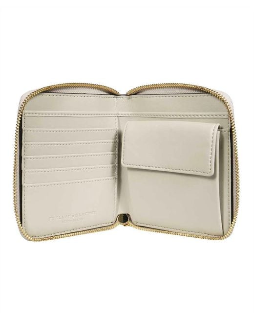Stella McCartney Black Stella Logo Alter-Nappa Wallet