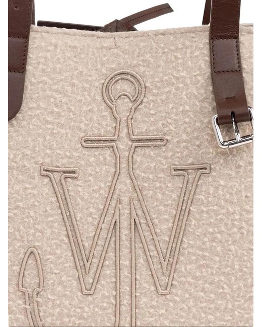 J.W. Anderson Natural Fabric Belt Shopping Bag