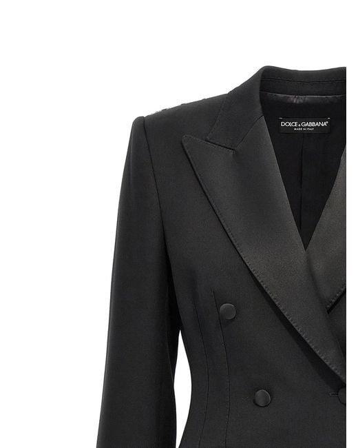 Dolce & Gabbana Black Dolce & Gabbana 'Turlington' Blazer