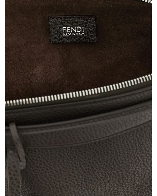 Fendi Black 'By The Way Soft' Medium Handbag