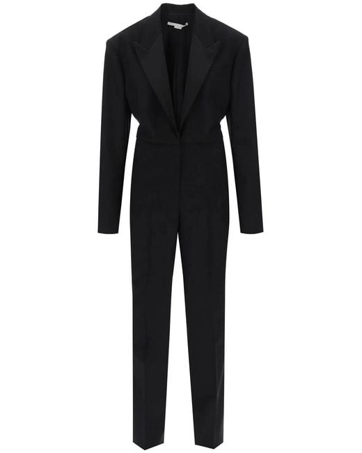 Stella McCartney Black Wool Jumpsuit