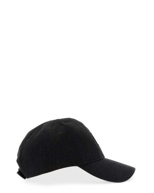 Palm Angels Black Cappello Da Baseball for men