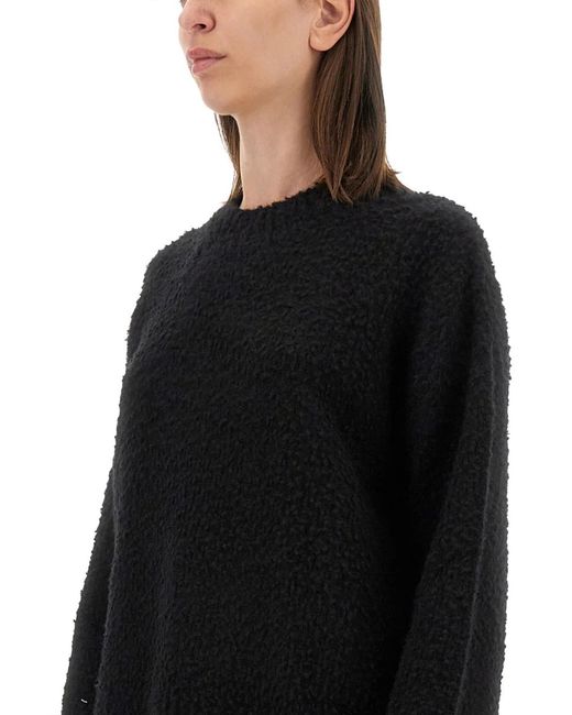 Uma Wang Blue High Neck Top