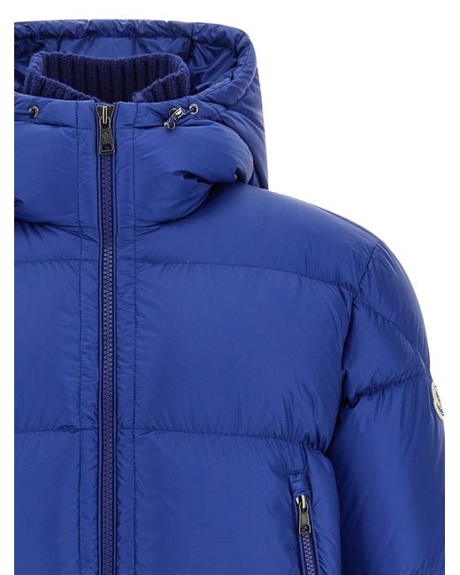 Moncler Blue 'Rivau' Down Jacket for men